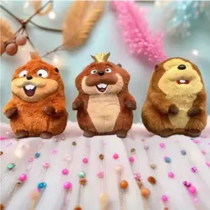 New Hoppers Tom Lizard Plush Doll Anime Peripherals King George Mabel Loaf Beaver Plushie Stuffed Toys Soft Toy Collectible