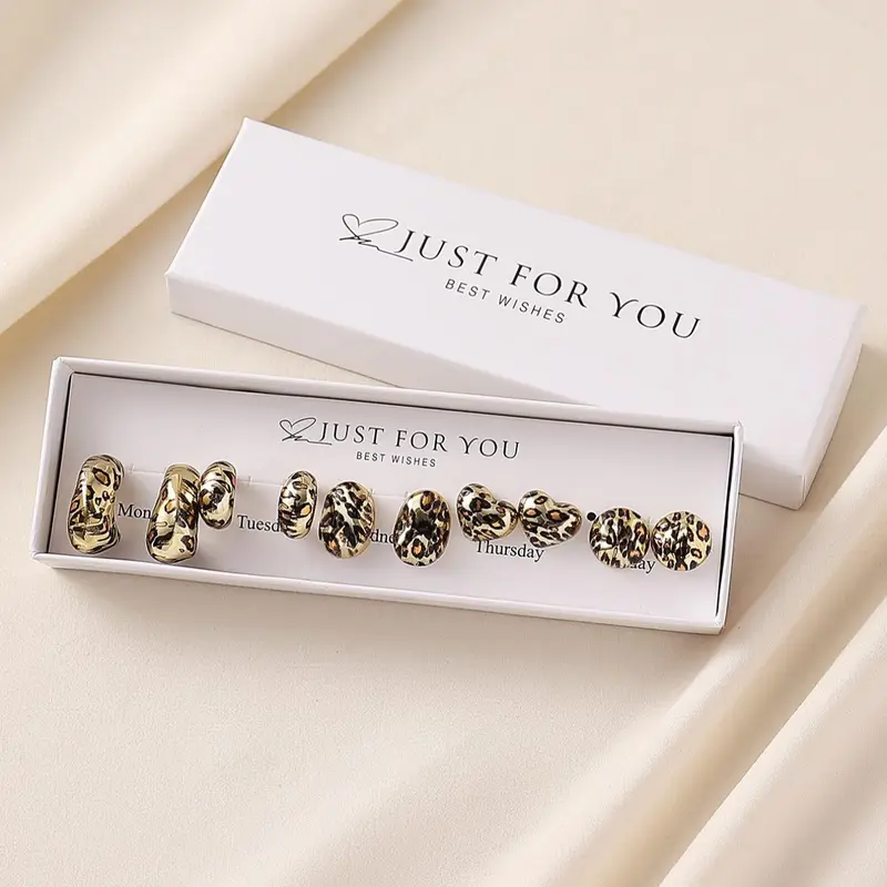 Cute Christmas Themed Stud Earrings, Snowman & Gingerbread Man & Tree & Wreath Design Earrings, Fashion Jewelry Accessories for Women & Girls