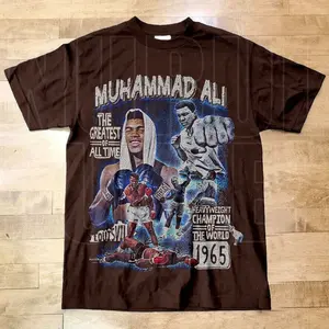 [Sale off up to 50%] Vintage Style Muhammad Ali Vintage 90s Raptees, Hip hop RnB shirt, Graphic tee, Graphic Streetwear T-shirt