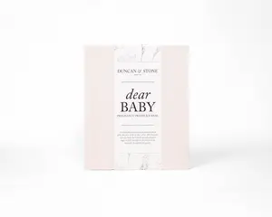 DUNCAN & STONE PAPER CO Dear Baby: A Pregnancy Prayer Journal - Weekly Baby Growth & Prayer Guide for Moms-to-Be, Baby Shower, or First-Time Moms