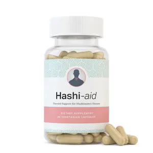 HashiAid - Low Thyroid Supplement - Hypothyroidism - Turmeric, Zinc, Selenium and More Vitamin Hashimoto’s