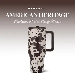 HydroJug Traveler | Leak-Proof Insulated Tumbler with Flip Straw & Cup Holder Fit Flasks Lid Drinkware