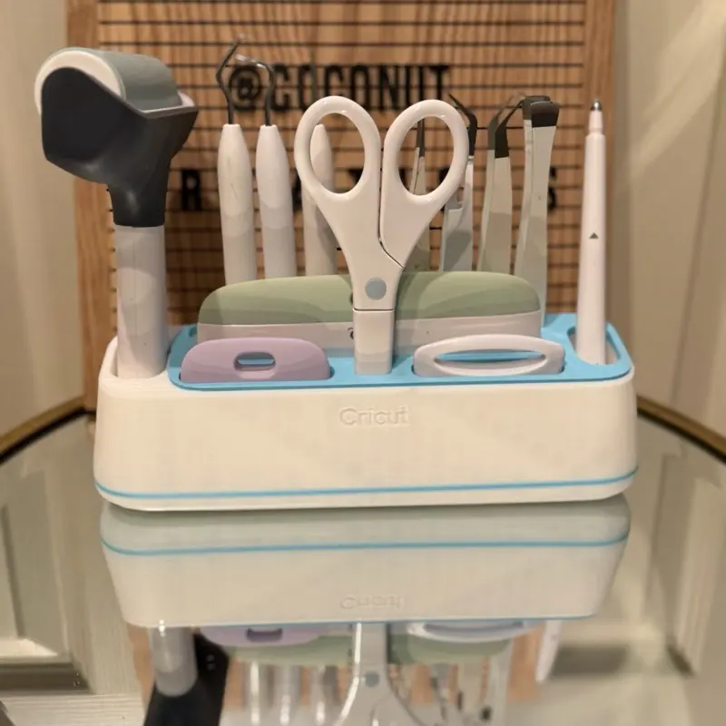 3D Printed Craft Tool Organizer | Compatible with Most Cricut Tools