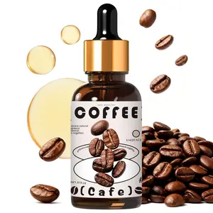 30ML Coffee Scented Essential Oils with Dropper, Home Decor, Office Supplies, Humidifier Diffuser, DIY Soap Candle Bath Car Air Freshener