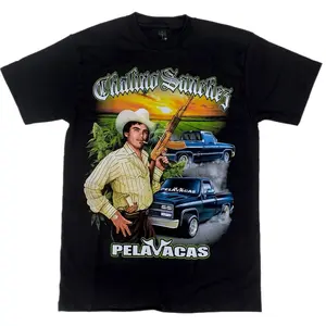 Chalino Sanchez Pelavacas2 T Shirt Cotton Menswear Streetwear