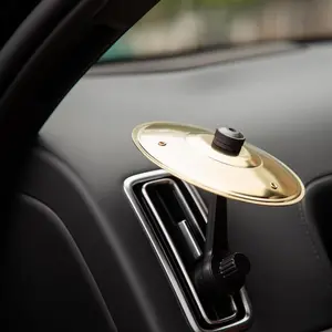 Car Crash Cymbal, Car Cymbal Air Vent, Car Drum Cymbal Air Vent, Make Your Driving More Fun, Easy Installation And Rugged, Suitable For All Types Of Vehicles