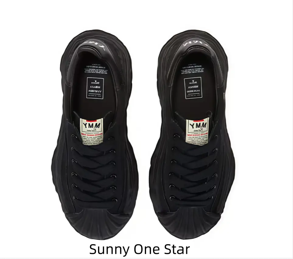 Minimalist All-Black Shell Toe Trainers, Wavy Ridged Platform Sole, Breathable Soft Cloth Upper, Classic Lace-Up Design, Lightweight Comfort Insole, Anti-Scratch, Outdoor Walking Sneakers for Daily Travel & Street Style (Sports Collectibles)