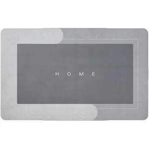 Super Absorbent Bath Mat - Quick Dry Soft Carpet Non Slip Floor Mat for Bathroom Bedroom Kitchen Door Entrance