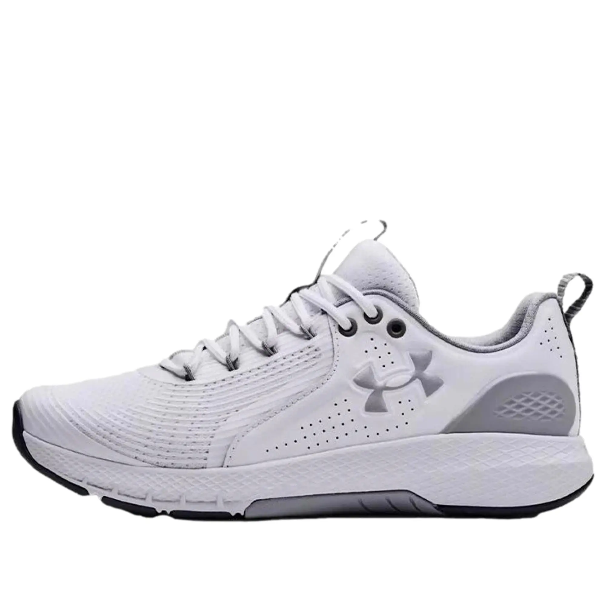 Under Armour Charged Commit TR 3 White / White  3023703-103 Men's