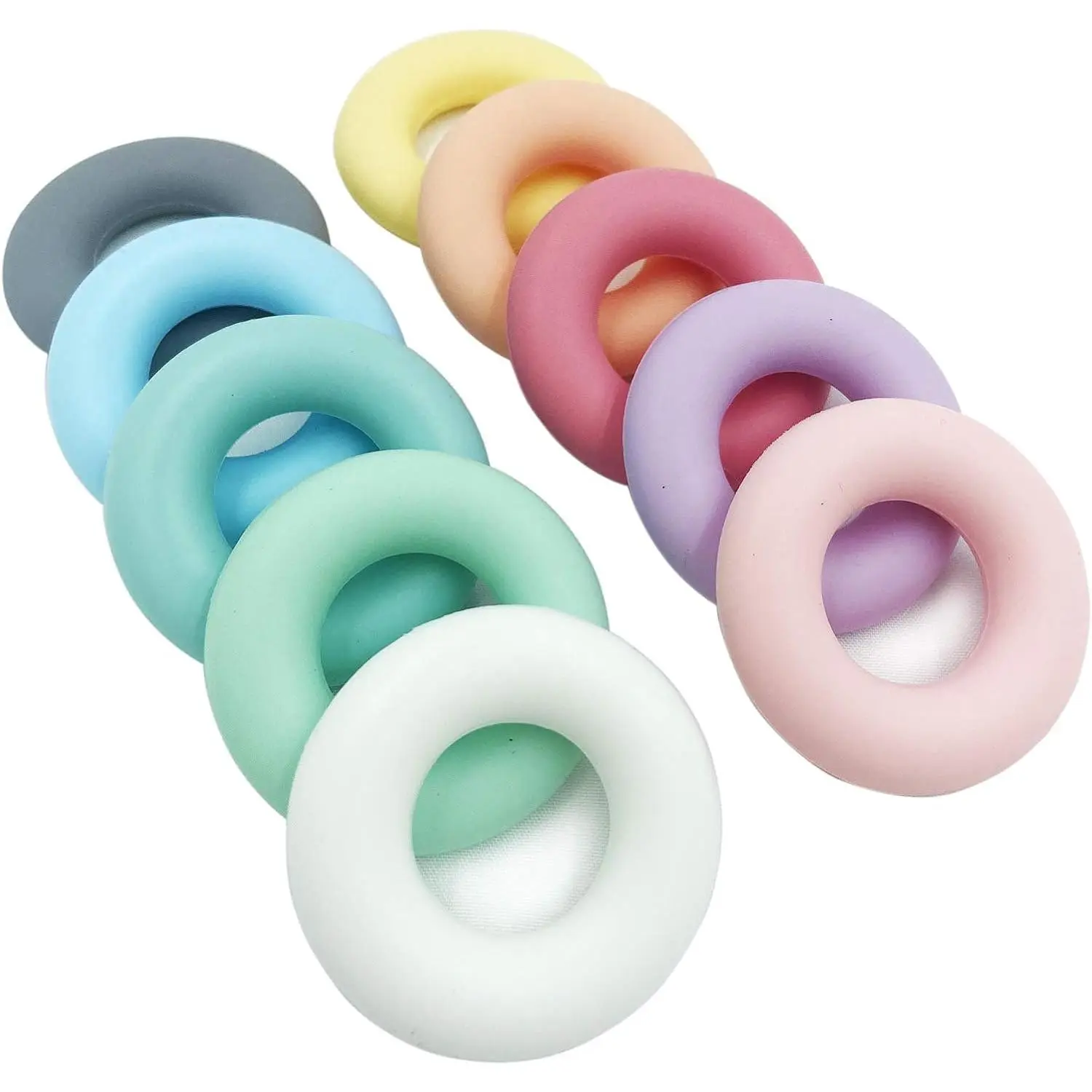 Ring Beads 44mm 10 count DIY Beads for Bracelet Necklace