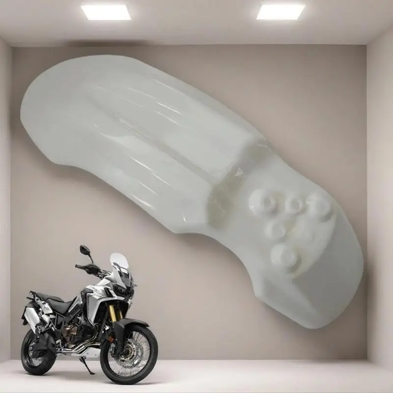 Crf50 Front Mudguard Thick PP Material, Off-Road Motorcycle Rear Mudguard, Durable Dirt and Debris Protection, Ideal for Adventure Riding, Installation