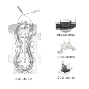 Samsung DC47-00019A Dryer Heating Element Kit with Thermostat & High-Limit Fuse forSeries Easy Install High-Quality Materials Long Service Life