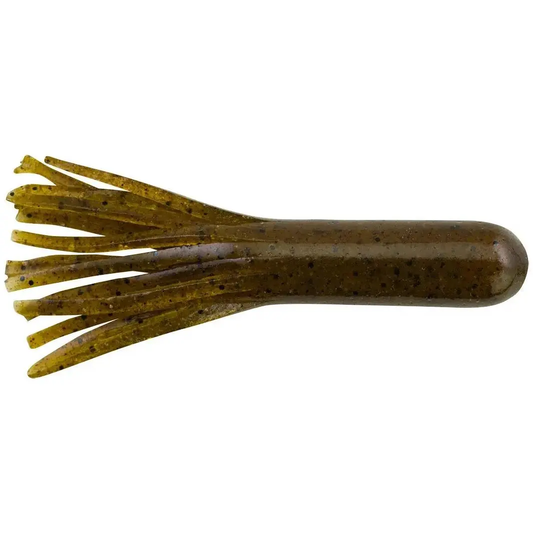 Berkley Powerbait Power Tube 2.5" - Green Pumpkin 10pk