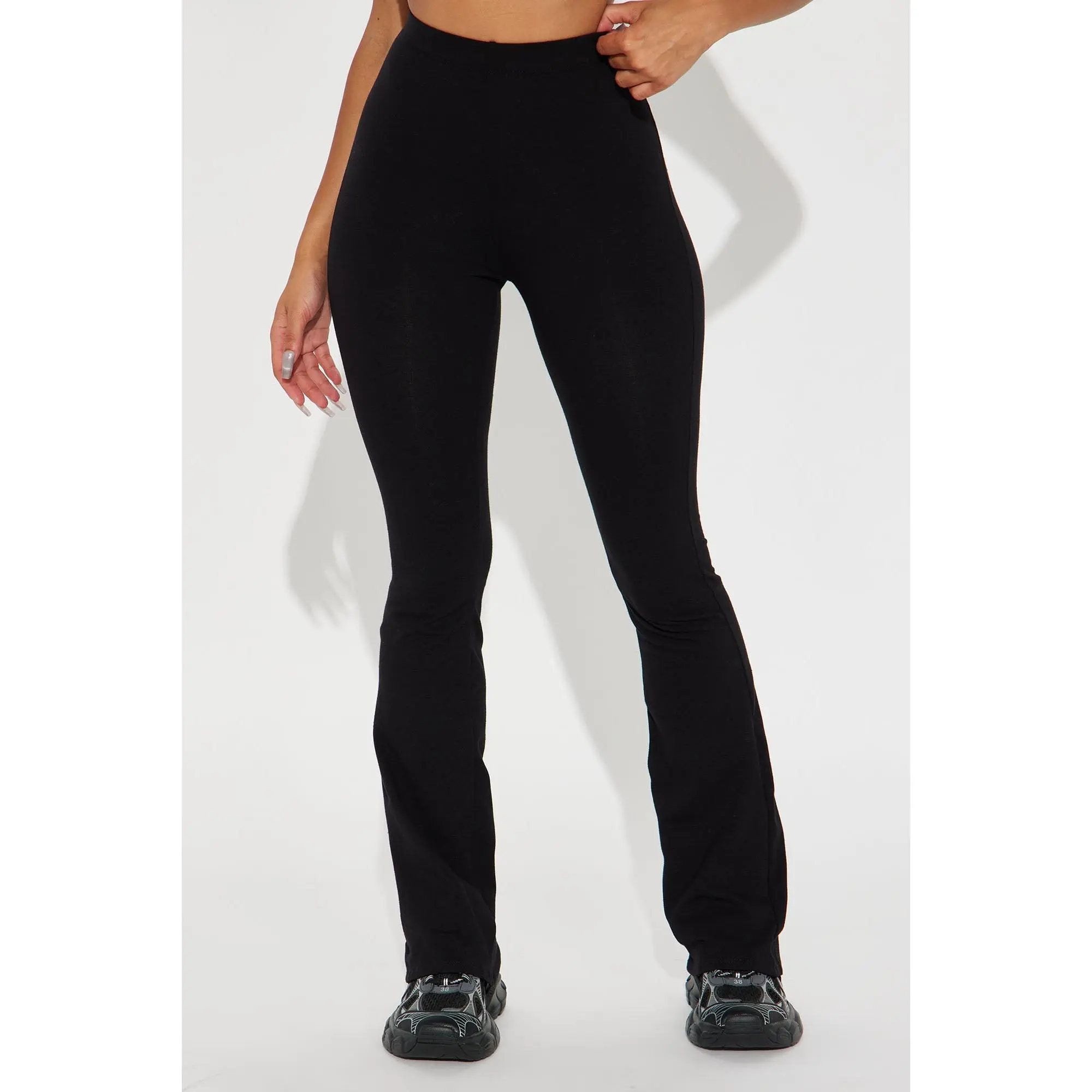Adriana Flare Pant - Black