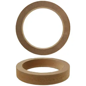 212 MAIN Durable 3.5 in. MDF Wood Speaker Rings, Audio & Video Accessories for Electronics Audio Equipment