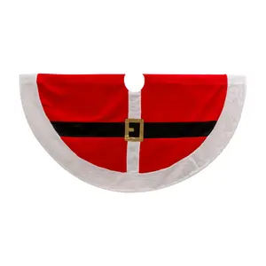48 in. Holiday Santa Suit Tree Skirt