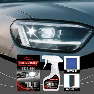 Car Headlight Maintenance Kit, Surface Oxidation Cleaning Care, Brightening Transparency Refurbishment Set, Automotive Lighting Repair Tools