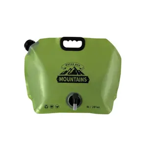 Outdoor Portable Folding Water Storage Bag Large Capacity Soft Thickened 8L
