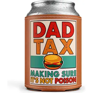 Fathers Day  for Dad from Daughter Son - 12oz Can Cooler Insulated Sleeves, Funny Dad Birthday Gifts Can Koozie for  Soda,  Papa Gifts for Father's Day Husband Anniversary