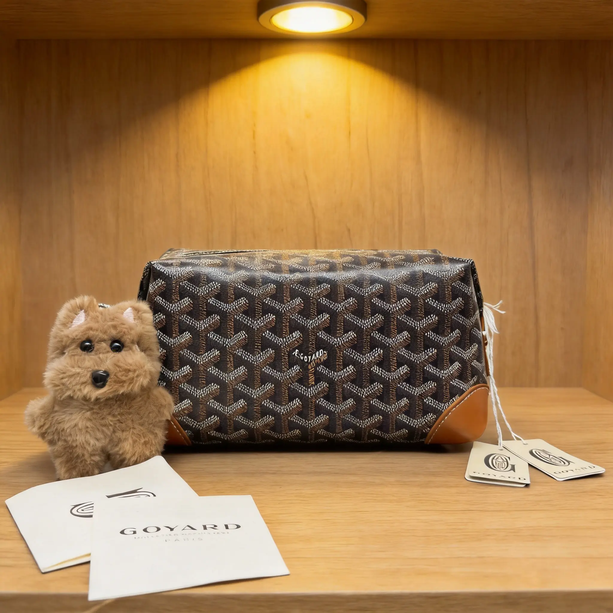 Pre-owned Goyard Canvas Shoulder Bag D0523986568