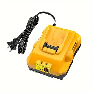 [20V Max Fast Charger] ACIGON 12V/20V Max Fast Charger, Compatible with Dewalt 112 Battery, Electric Tool Accessory, Essential for Apartments, Home Gadget, with 110-240V Operating Voltage, US Plug, for Plug Powered Supply Heavy Duty Portable
