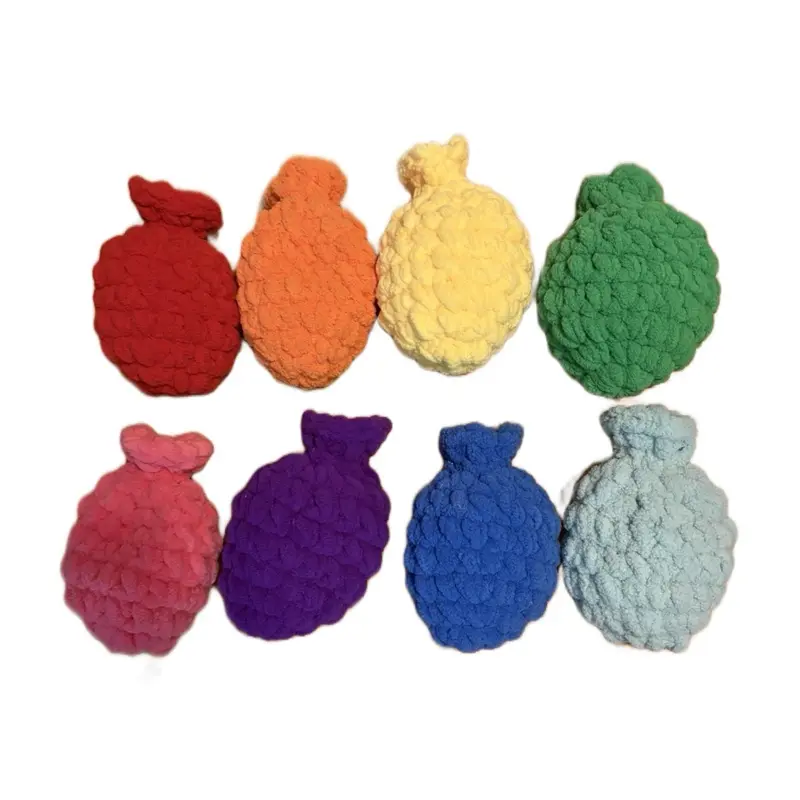 Reusable Crochet Water Balloons - Colorful Set of 8 - Perfect for Fun Outdoor Activities