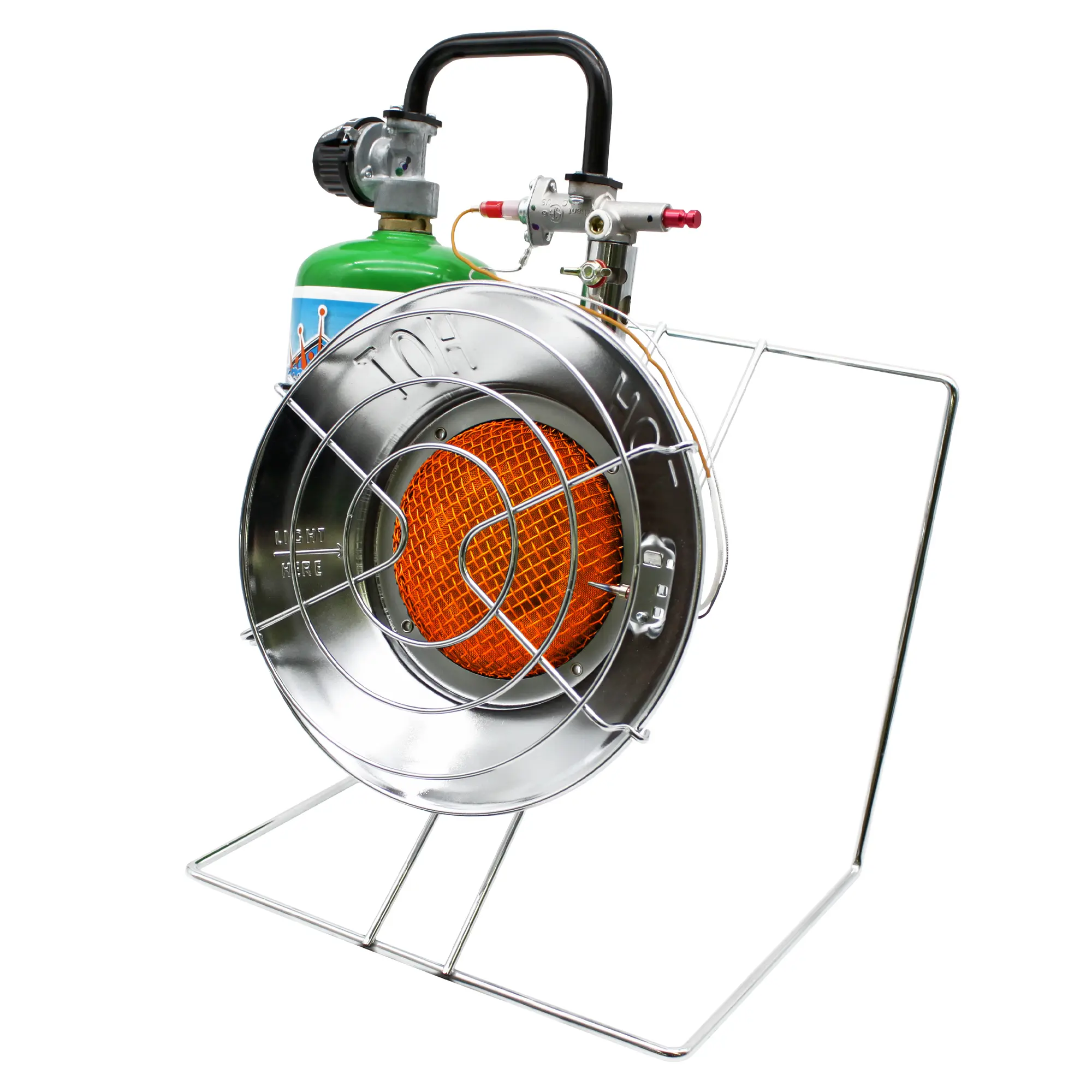 Flame King Multi-Use Portable Propane Heater/Cooker for Camping, Ice Fishing, and Backpacking Trips
