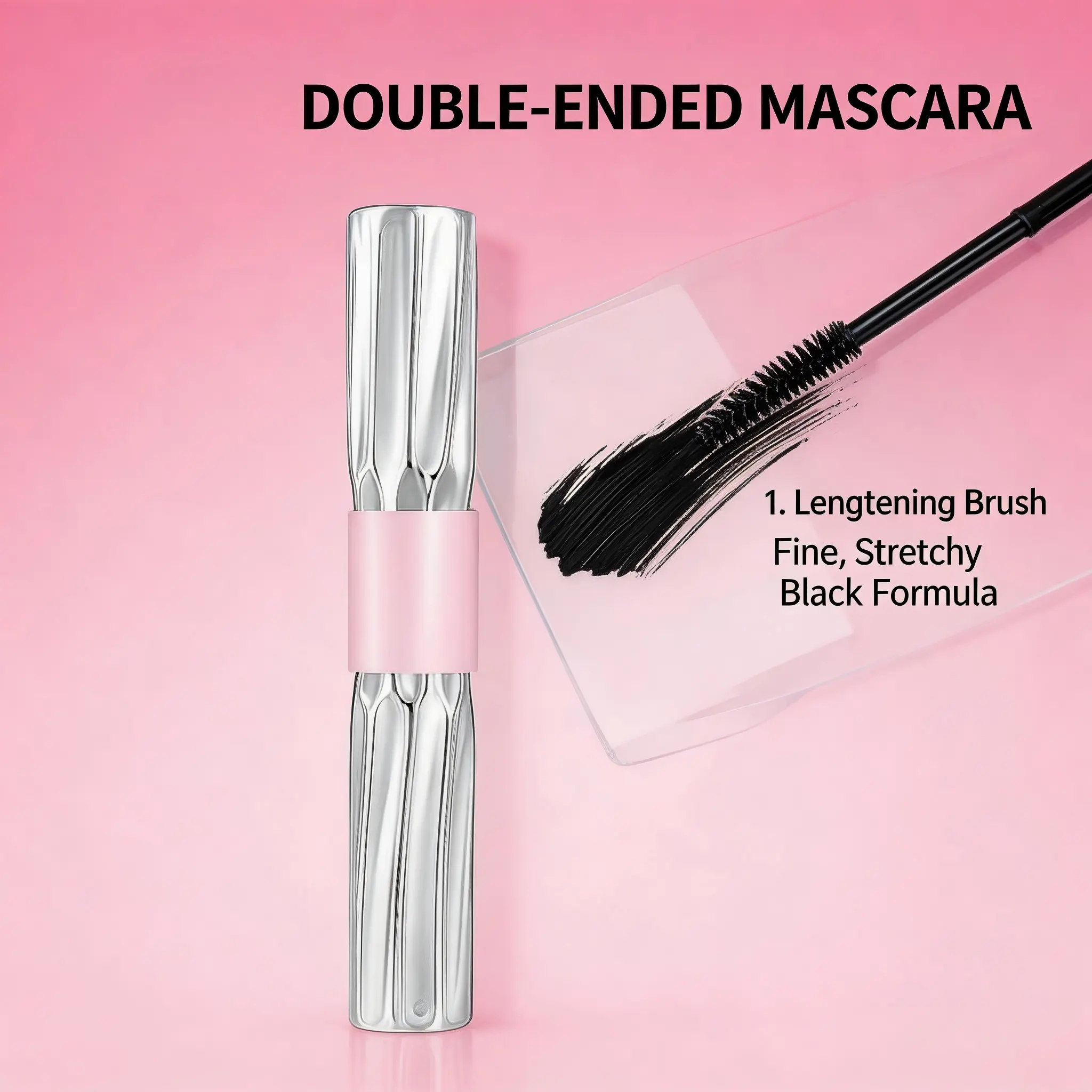Mascara for Older Women – Volumizing, Incredible Length in 2 Coats – Long-Stay, Zero Clumps, Hypoallergenic