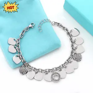 1PC high quality bracelet, love bracelet, Valentine's Day gift jewelry - popular luxury bracelet jewelry