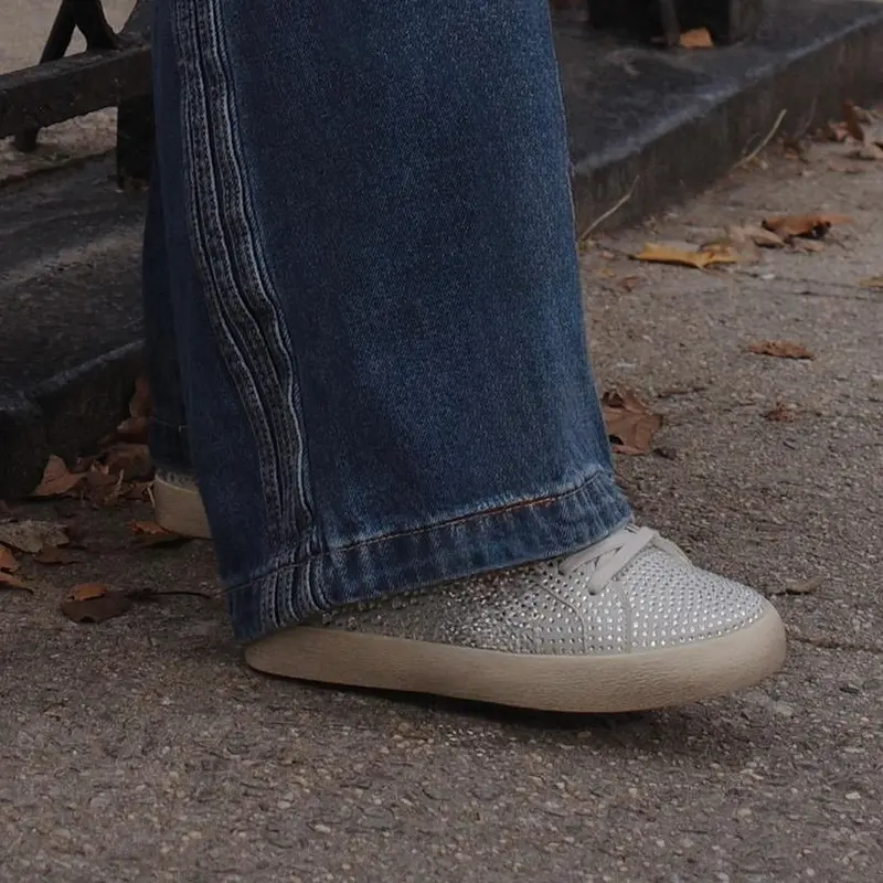 GOLDIE Full Rhinestone Shine Sneakers