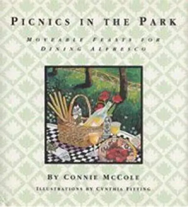 Used English Cookbook - Picnics in the Park: Moveable Feasts for Outdoor Eating with Picnic Ideas & Illustrations by Connie McCole (Hardcover, Good/Like New, 64 Pages, 0.6 lbs), Cookbooks