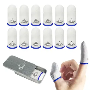 Gaming Finger Cover (5 Pairs), Breathable & Sweat-proof Gaming Gloves with Touch Screen Finger Cover, Comfortable & Precise to Enhance Your Gaming Experience, Gaming Accessories