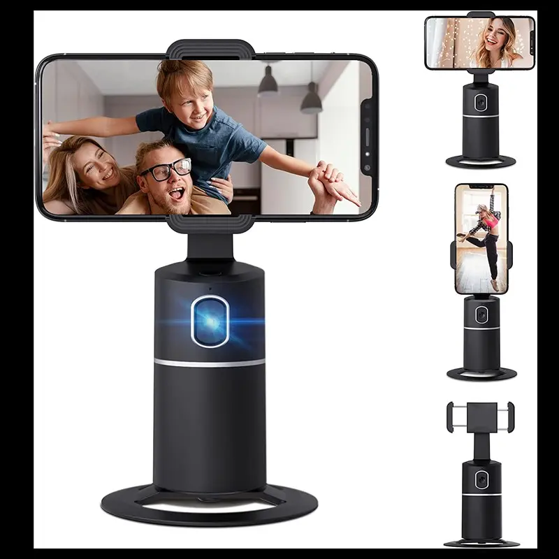 360 degree auto rotating camera tripod