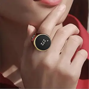 Finger Click Tally Counter 1PC Portable Compact Lightweight ABS Easy Grip Silent Operation Button Power Waterproof LED Display Digital Handheld Tracker for Fitness Prayer Universal USB Mobile Electronics Accessory