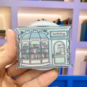 Bookstore Magnetic Phone Grip, Bookish MagSafe Kindle Holder, Kindle Accessories, Aesthetic Bookish Gift for Her