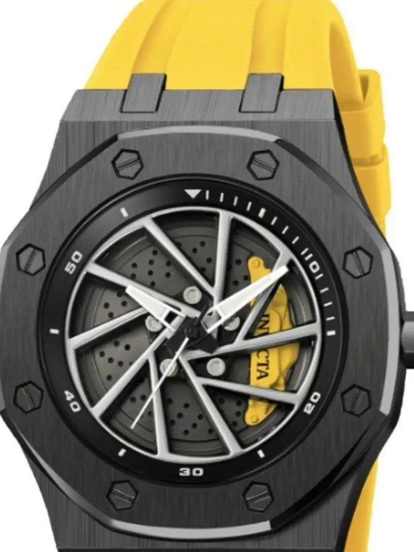 Invicta Speedway Rim Men's Watch - 42mm Steel - Model: 69487,69485,70036,70038,69488,69493,69492,70039