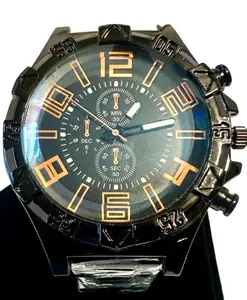 Chronos Men’s Watch - Stylish Design with Date Functionality, Available in Multiple Colors