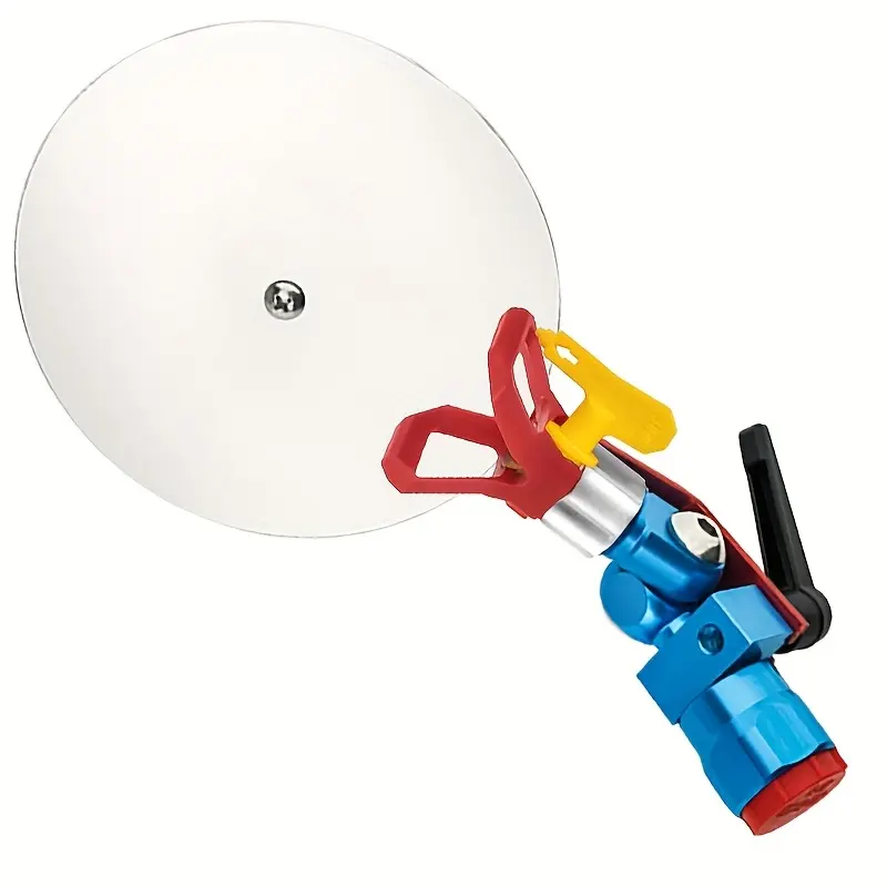 Three-piece color separation baffle set, equipped with a yellow 315 nozzle and nozzle guard, suitable for indoor and outdoor houses, gardens, fences, precision car and wall painting, Paint Spraying Tool, Paint Sprayer Accessories