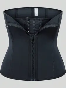 Waist Trainer Corset Vest for Women - Corset Shapewear 9 Steel Bones Body Shaper Compression, Cincher Trimmer Tank Top Sport Girdle Body Sculpting Compression