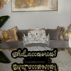 Silver Quinceañera Crown Silver Bridal Tiara