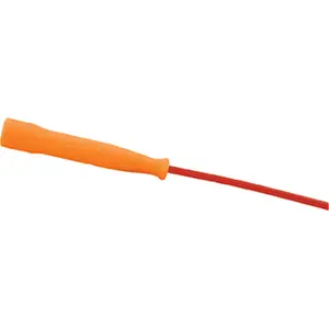 212 MAIN Licorice Speed Rope, 16Ft Length, Orange Molded Easy-Grip Handles, Assorted Designs