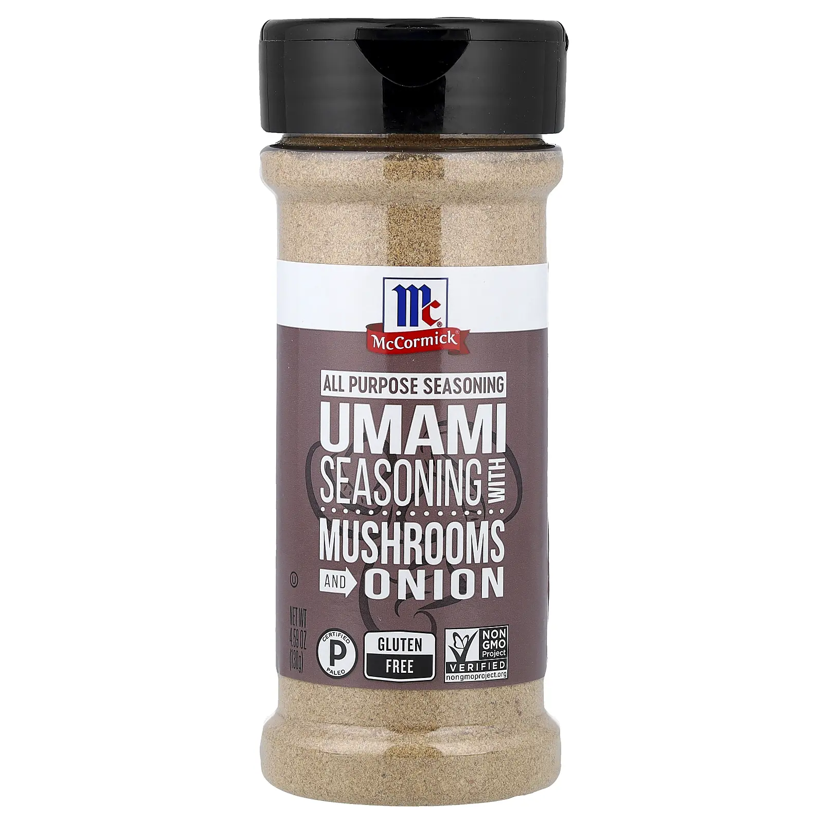 McCormick All Purpose Seasoning, Umami Seasoning with Mushrooms and Onion, 4.59 oz (130 g)