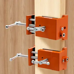 Cabinet Clamps, Cabinetry Clamps Cabinet Face Frame Clamps Cabinet Installation Clamps Cabinet Tools Adjustable Clamp Height with Two Side Screws and Alignment Plate, Heavy Duty