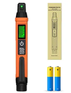 POROMETISTO ND01 Geiger Counter Radiation Detector,Portable Radiation Detector for Beta Particles,Gamma Rays,X-Rays,Nuclear Radiation Detector Real-Time Value Detection