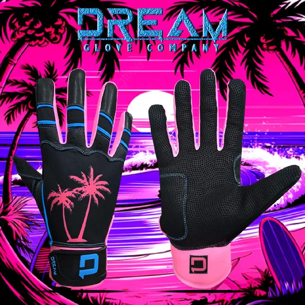 Dream Glove Company Vice SE.2 Batting Gloves Premium Synthetic Leather Palm Breathable Mesh Backhand Ergonomic Fit Reinforced Stitching Vice-Inspired Limited Edition