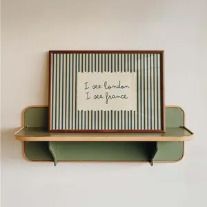 [Sale off up to 50%] [Free ship] [No Frame] I See London I See France Quote Print, Minimalist Bathroom Art, Retro Stripes