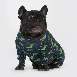 Dog Pajama Recovery Suit Costume Jumpers Ultra Outfits Clothes Accessories Puppy PJ Onesie for Small Medium Large Breeds Soft Stretchable All Over Print Pink White Gingham Flower Pattern S-6XL pijamas para perros dog pjs ️ pet sleepwear