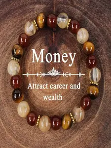 Stone Bracelets For Women, Minimalist Bracelet, Money Attraction Bracelet, Tiger Eye Stone Red Agate Bracelet, November Birthstone Jewelry, Fengshui, Music Festivals, Meditation, Luky Bracelet, Valentines Day, Mother's Day, Gift