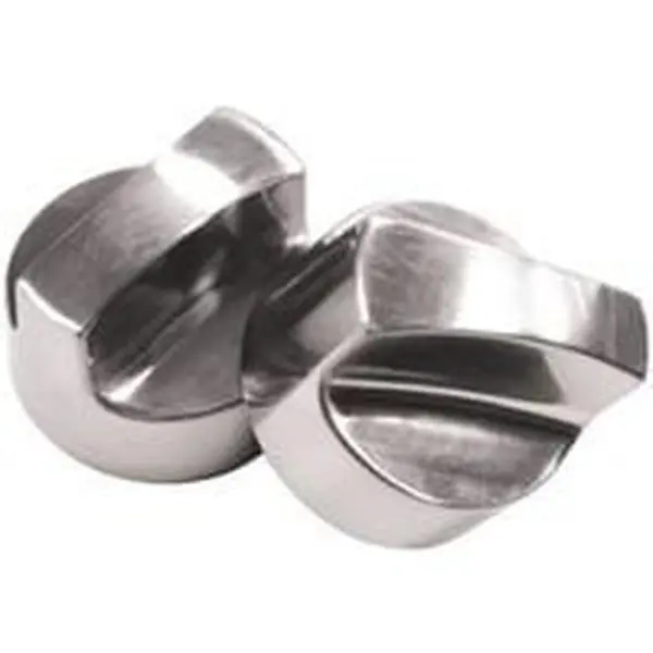 Onward Mfg Co Knob Control Temp Unive Chrome 25960, 2 Pieces, Control Knobs