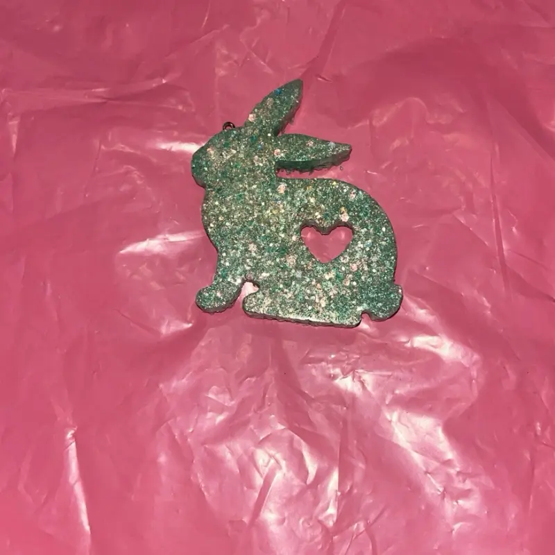 Bunny Freshie Car Air Freshener, Cute Decorative Fragrance Accessory for Vehicle Interiors
